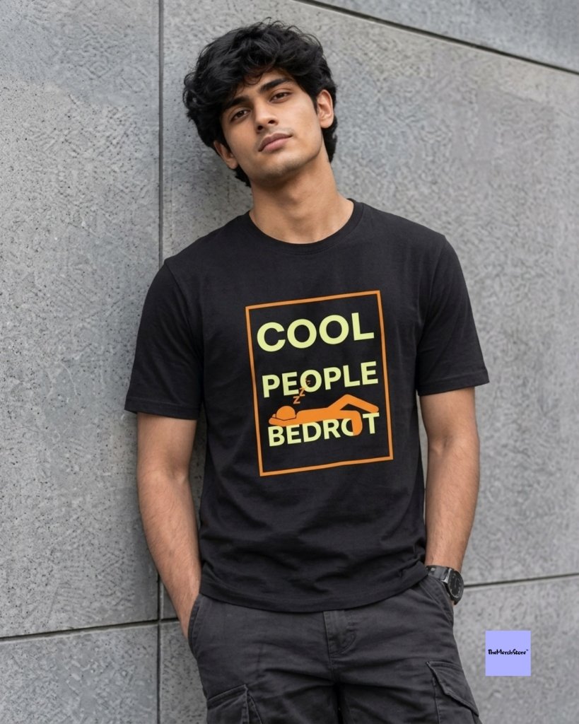 Cool People Bedrot Graphic Tee - black edition photo 1