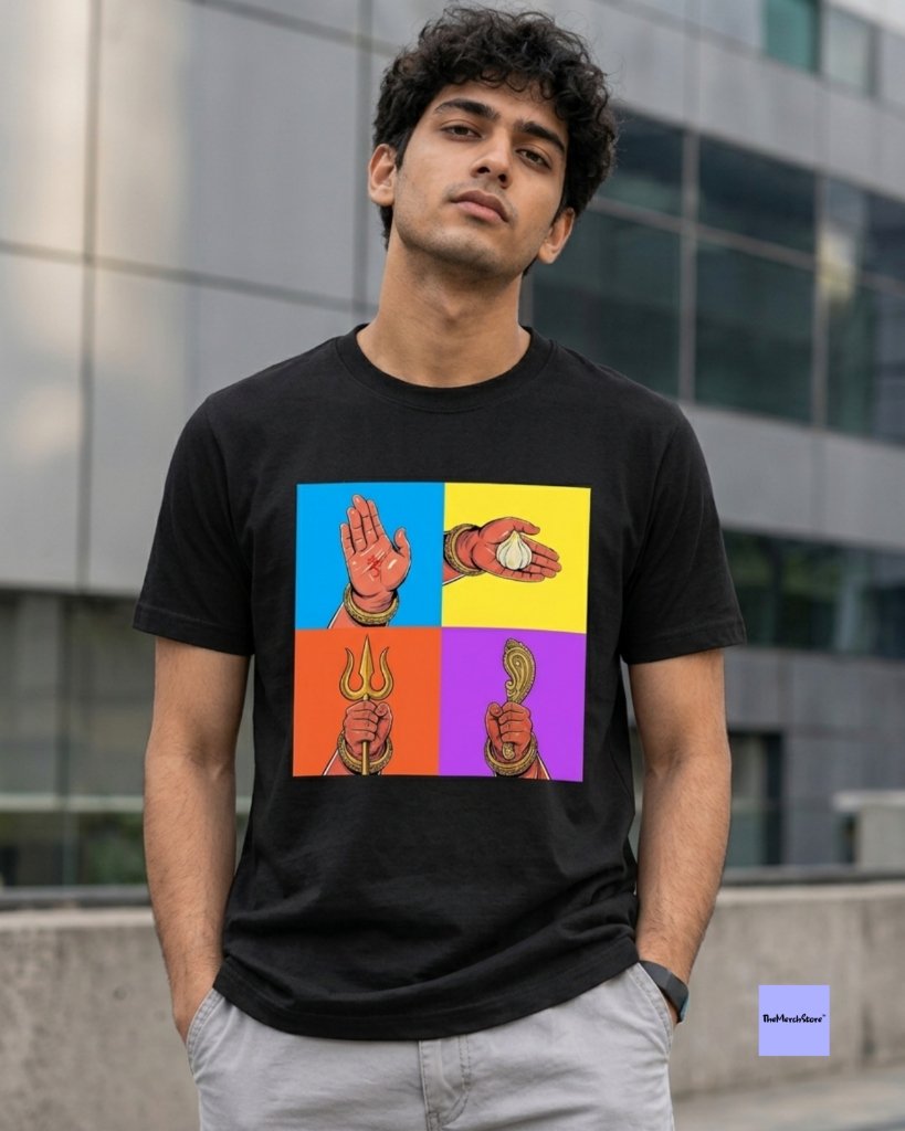 Deva Divine Symbols Graphic Tee - black edition photo 1