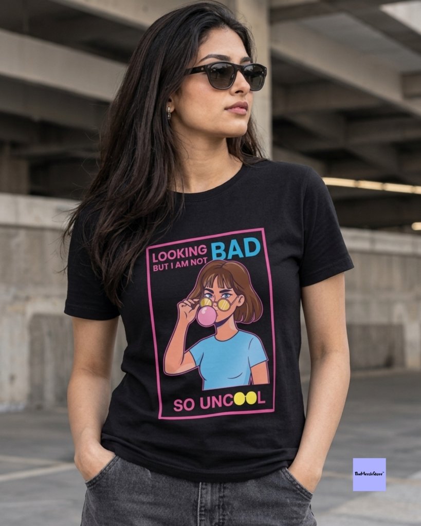 Looking Bad Bubblegum Graphic Tee - black edition photo 1