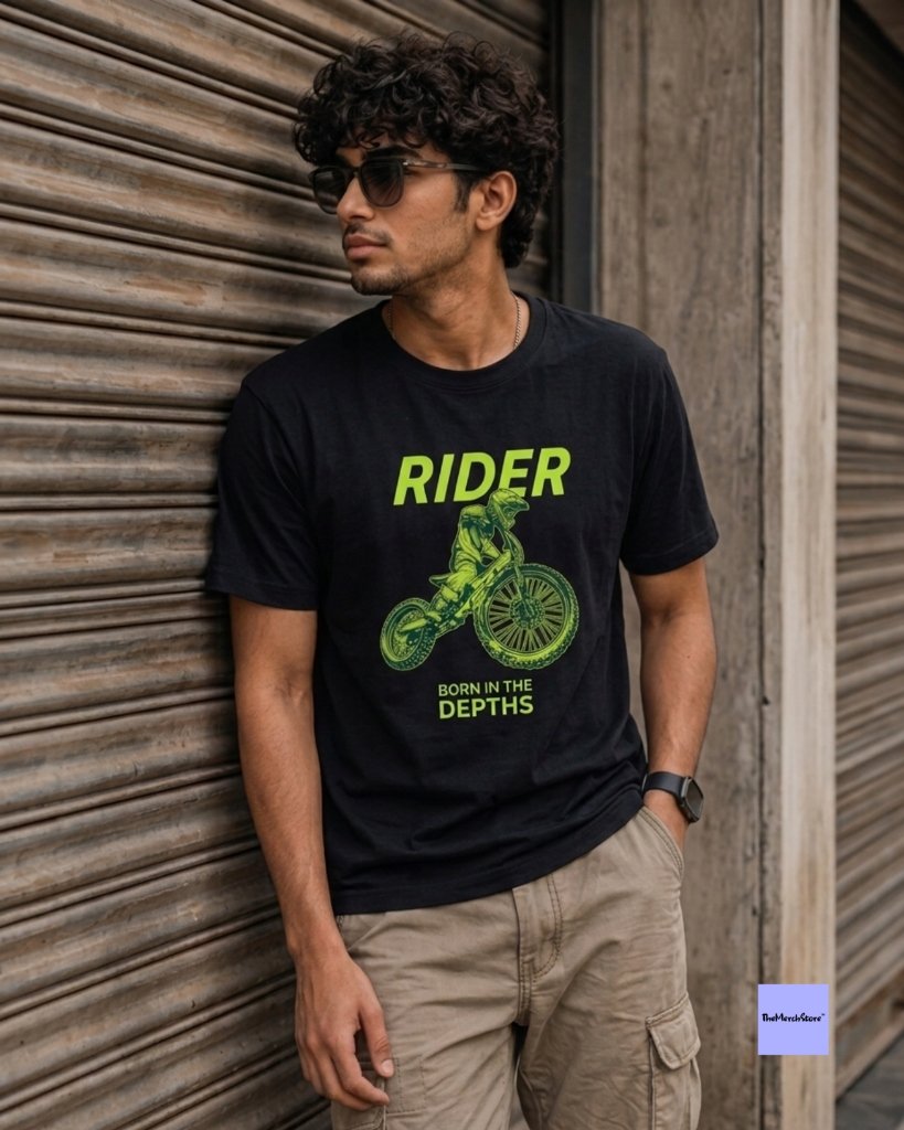 Rider Born In The Depths Tee - black edition photo 1